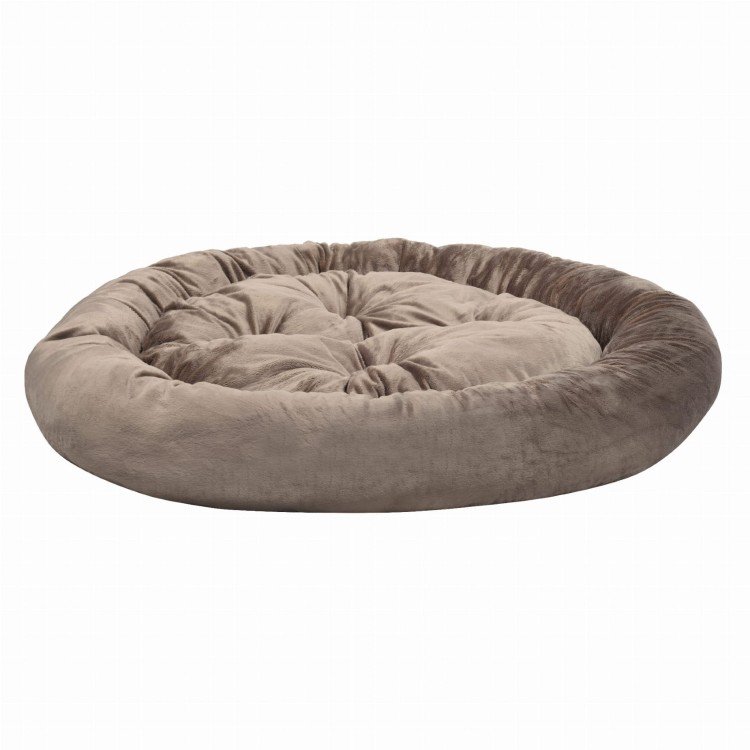 Verandi  legowisko okrągłe chmurka beżowe cappuccino XL- 120  cm