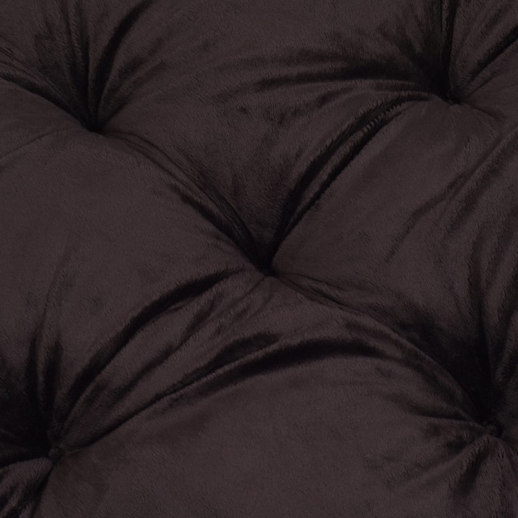 Verandi  legowisko okrągłe chmurka ciemny brąz XL - 120 cm